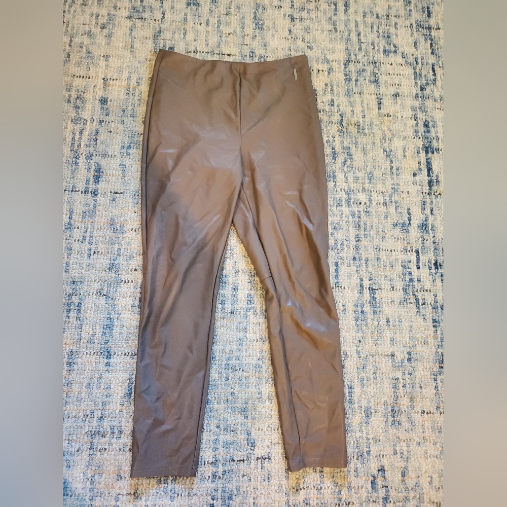 FABLETICS VEGAN LEATHER PULL - ON LEGGINGS
